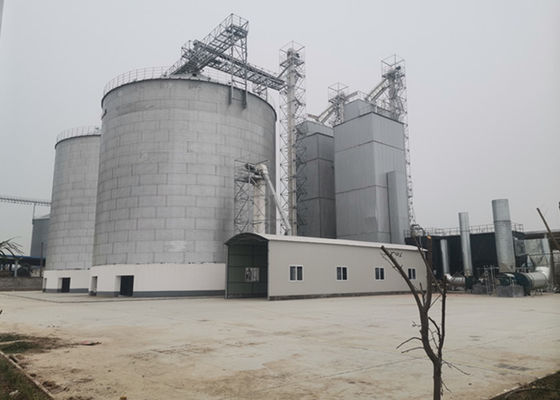 아연도강 곡물 저장기 100T - 창고 옥수수 쌀 콩에 대한 12500T