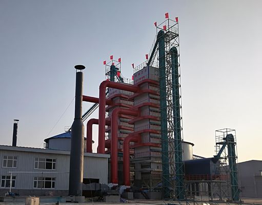 에너지 절감 산업 옥수수 건조 시스템 65-160 °C의 뜨거운 공기 온도와 분쇄 비율 증가 % ≤ 0.5