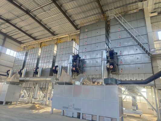 원료 밀 소규모 곡물 건조기 13.05-44.25 KW 밀의 전력