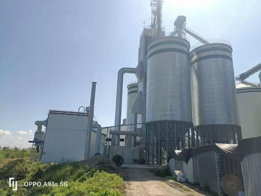 Low-temperature tempering for grain protection, low breakage high-capacity drying tower